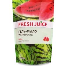 Рідке гель-мило Fresh Juice Watermelon, 460 мл (дойпак)