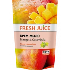 Рідке гель-мило Fresh Juice Mango & Carambola, 460 мл (дойпак)