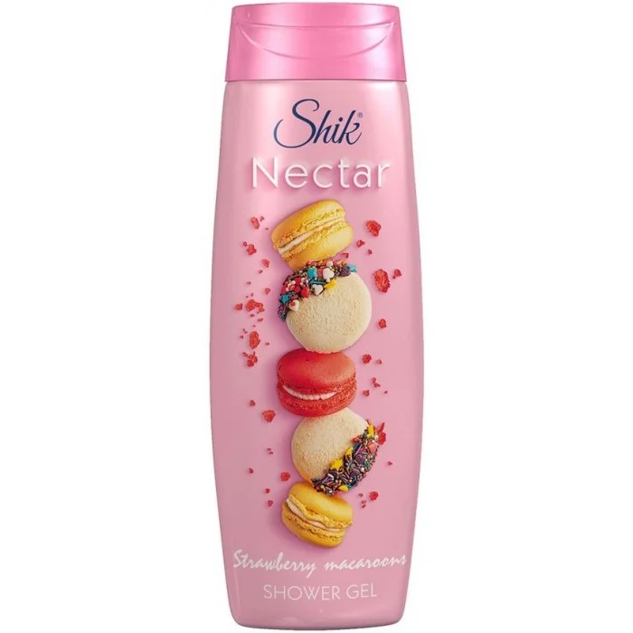 Гель для душу Shik Nectar Strawberry Macaroons, 400 мл