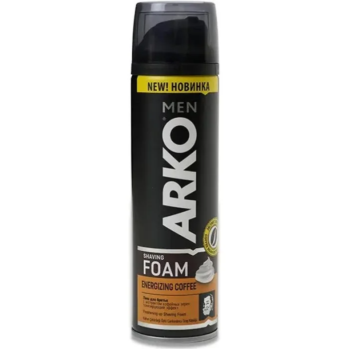 Піна для гоління ARKO Men Energizing Coffee, 200 мл