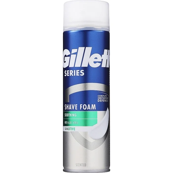 Піна для гоління Gillette Series Sensitive для чутливої шкіри, 200 мл