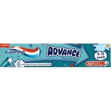 Дитяча зубна паста Aquafresh Advance, 9-13 років, 75 мл