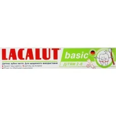 Зубна паста Lacalut Basic 2-6 років, 60 мл