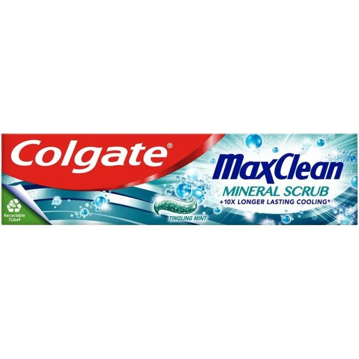 Зубна паста Colgate MaxClean Mineral Scrub, 100 мл